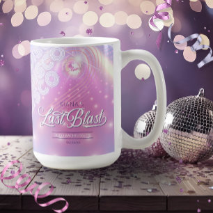 Mug Retro Last Blast Disco Enterrement de vie de jeune