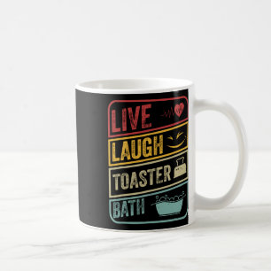 Mug Retro Live Lauder Toaster Bath Skeleton Funny Hall