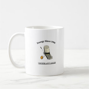Mug Rétro 'Manipuler avec soin'