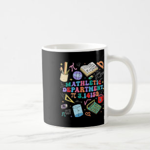 Mug Retro Mathletic Département Pi Jour 3.14 Maths Drô
