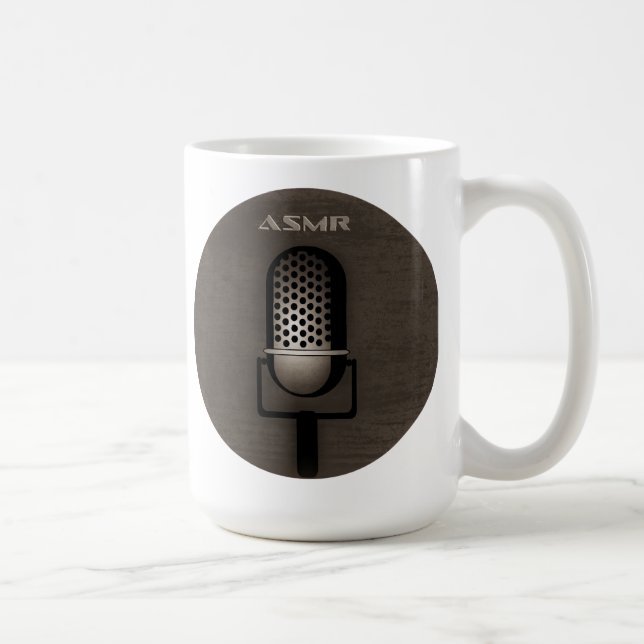 Mug Rétro microphone d'ASMR (Droite)