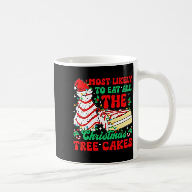Mug Retro Most Likely To Eat All The Christmas Tree Ca (Droite)