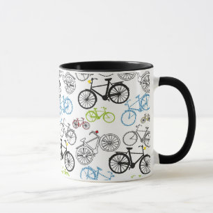 Mug Rétro motif de vélo de bicyclette
