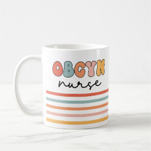 Mug Retro OBGYN Nurse