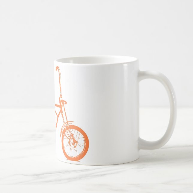 Mug Rétro Orange Krate Banana Seat Bike (Droite)