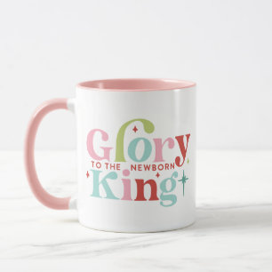 Mug Retro Pastel Glory au nouveau-né roi