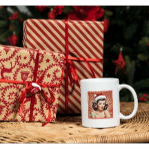 Retro Pin Up Fille Noël