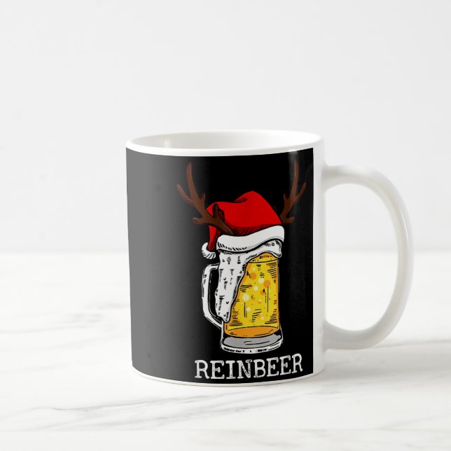 Mug Retro Reindeer Winedeer Reinbeer Matching Couples  (Droite)