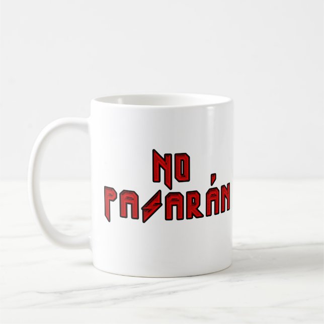 Mug Retro Rocker - No Pasaran (Gauche)