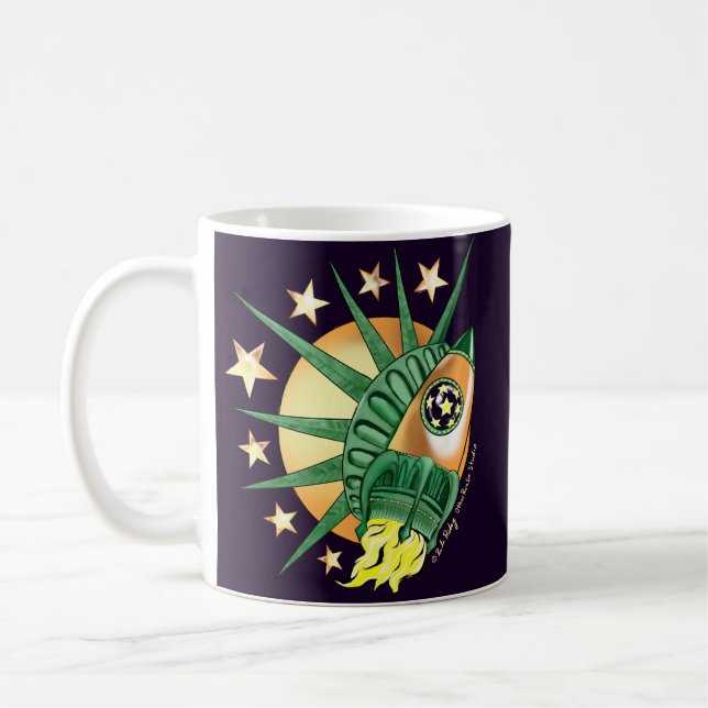Mug Retro SciFi Liberty (Gauche)