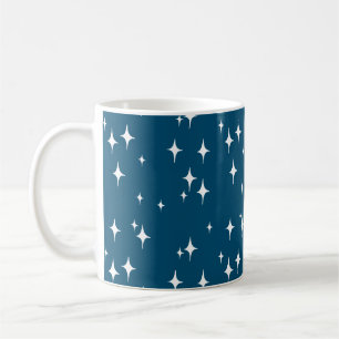 Mug Retro Stardust Starburst Stars Nouvel An