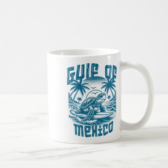 Mug Retro Summer Gulf Of Mexico Forever Turtle Beach G (Droite)