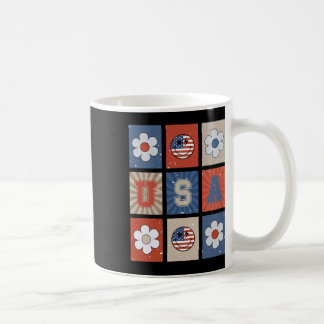 Mug Retro Super Sourire Face Amérique Liberté Indépend