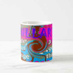 Mug Retro USA Stronger Together Abstrait Art Print