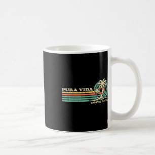 Mug Rétro Vintage Family Vacation Costa Rica Pura Vida