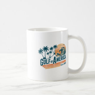 Mug Retro Vintage Gulf Of Us America 2025 American Fla