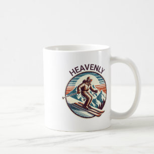 Mug Retro Vintage Heavenly California Station de Ski H