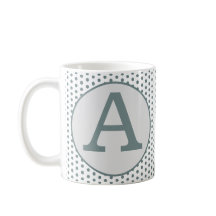 Retro Vintage Nostalgale Pois verts