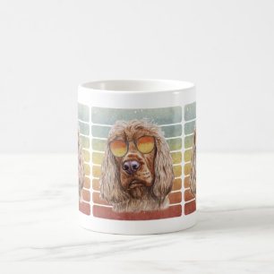 Mug Retro Vintage Sunset Anglais Cocktail Maman Papa