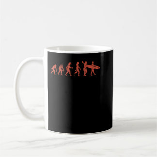 Mug Retro Vintage Surfer Gift Surfing Evolution 2098