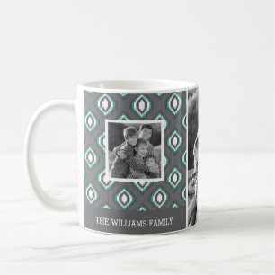 Mug Rétros photos et texte de famille tribales du