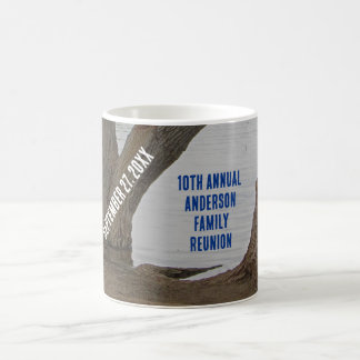 Mug Réunion familiale Rustic Lakehouse vacances annuel