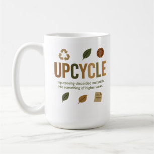 Mug Réutiliser Créatif Matériaux Mis Au Rebut En Quelq