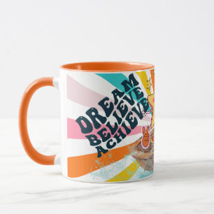 Mug rêve croire accomplir