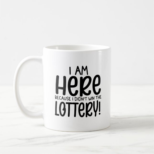 Mug Rêve de loterie (Gauche)