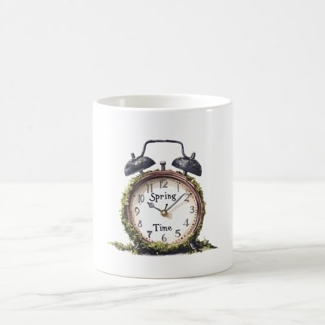 Mug Réveil Printemps Vert (Centre)