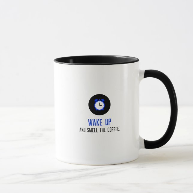 MUG RÉVEILLE | HORLOGE D'ALARME (Droite)