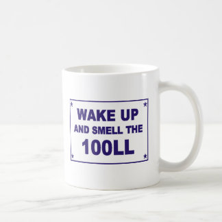 Mug Réveillez et sentez le 100LL