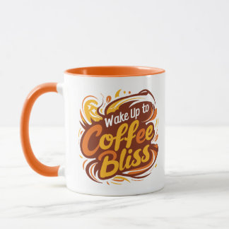 Mug Réveillez-vous avec les bliss de café