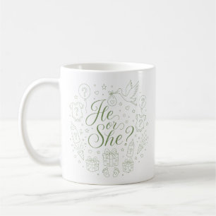 Mug Révélation du sexe de bébé pour Baby Shower