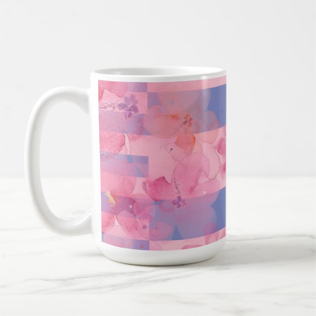 Mug Rêverie de flamant rose (Gauche)