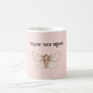 Mug Rêves de papillon rose