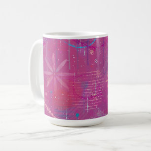 Mug Rêves roses abstraits 
