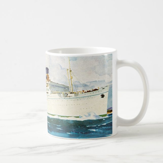 Mug Revêtement de Matson vers Hawaï (Droite)