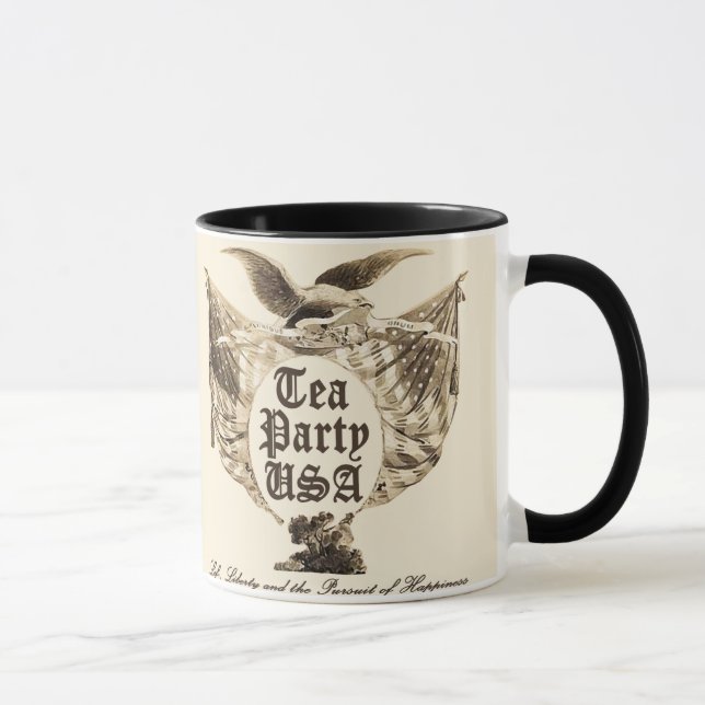 Mug Révolte du Tea Party aux USA (Droite)