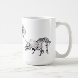 Mug Rex et Triceratops de Tyrannosaurus