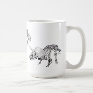 Mug Rex et Triceratops de Tyrannosaurus