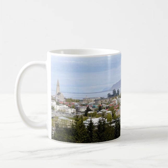 Mug Reykjavik Islande Paysage Esja Photo (Gauche)