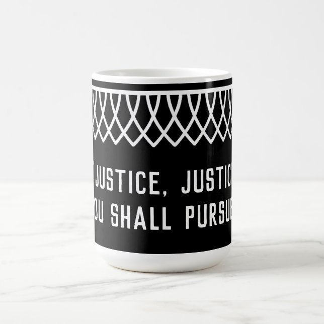 Mug RGB Lace Collared Justice, Justice U Poursuit (Centre)