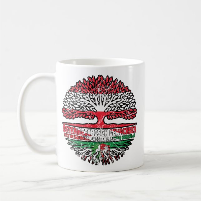 Mug Rhénanie-du-Nord-Westphalie Autriche (Gauche)
