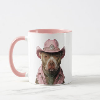 Mug Rhinestone Cowboy Pitbull