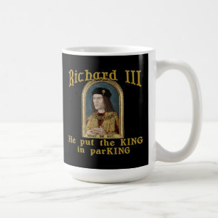 Mug Richard III a mis le roi dans le T-shirt de