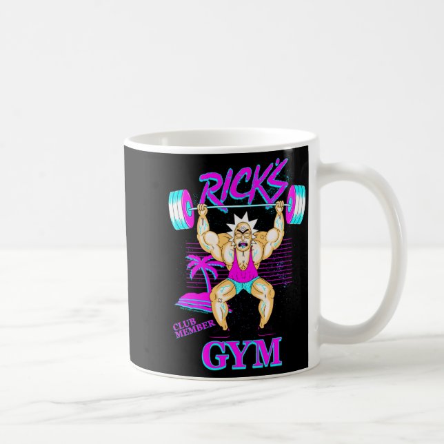 Mug Rick And Morty Ricks Gym Club Member  (Droite)