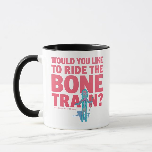 Mug RICK ET MORTY™| Anatomy Park - Bone Train (Gauche)