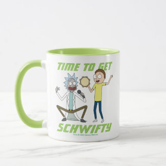 Mug RICK ET MORTY™| Il Est Temps D'Obtenir Schwifty