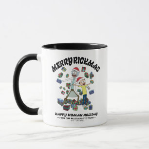 Mug Rick et Morty   Joyeux Rickmas présents